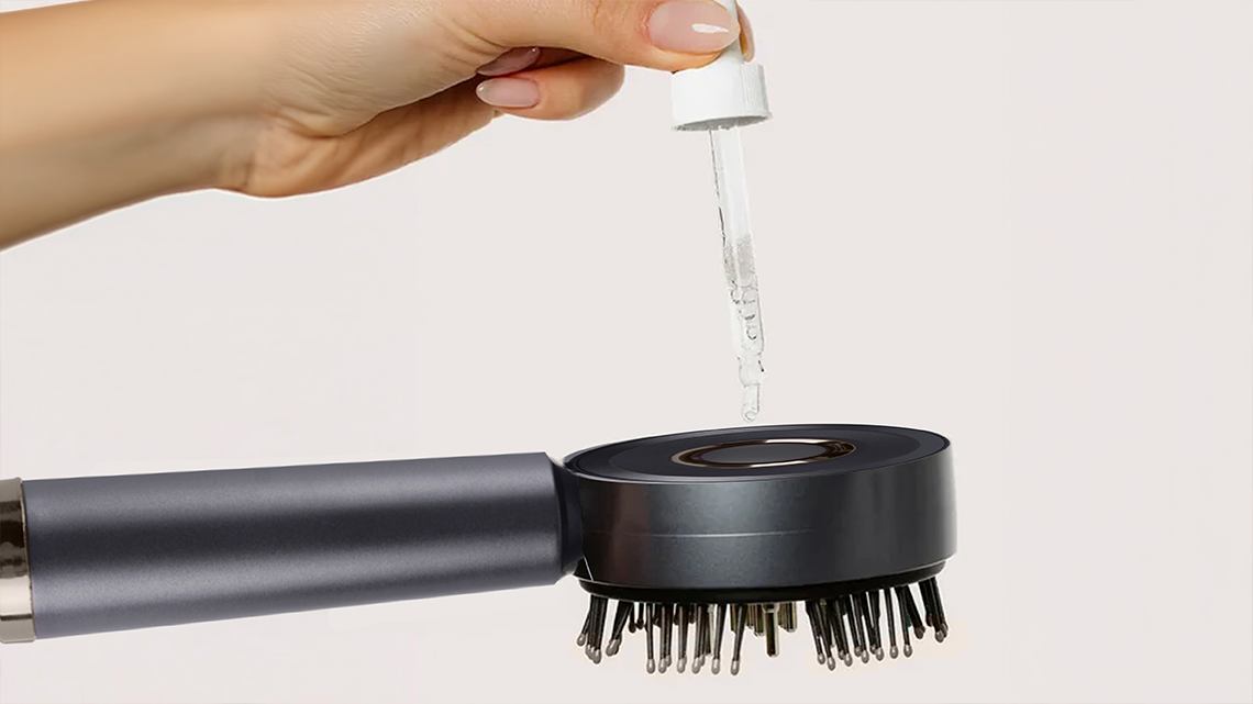 Elektrischer Haaröl Applikator mit Kopfmassage